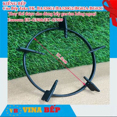Kiềng Bếp Của Bếp Gas Âm Hồng Ngoại Taka TK-BA320G1 TK-BA320G2 BG02A  BG02C Eurosun EU-GN08 EU-GN09
