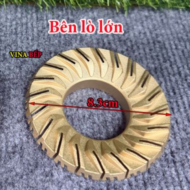 Mâm chia lửa Bên lớn Của Bếp gas Rinnai RV-375, RV-365, RV-377, RV-367, RV-7Double, RV-6 Double, RV-740A, RV-640A, RV-3715GL, RV-3615GL 