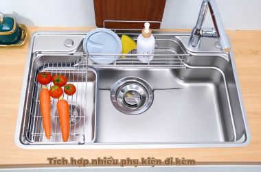 Chậu Rửa Bát 1 Hố Nobinox LIKEN NL792D