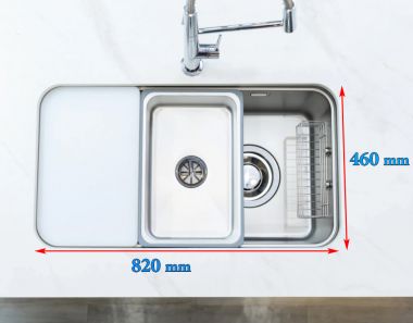 Chậu Rửa Bát 1 Hố Nobinox MONO VA203M