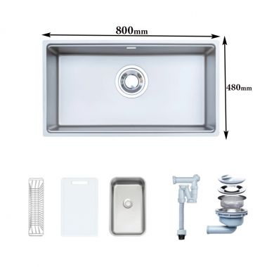 Chậu Rửa Bát 1 Hố Nobinox ROSA NN974DT