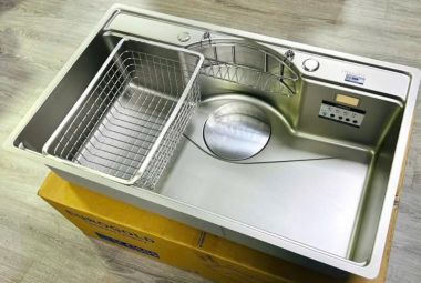 Chậu Rửa Chén 1 Hố  Eurogold EUD27848 Chống Xước