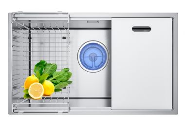 Chậu Rửa chén 1 Hố GrandX GX7846S Smooth