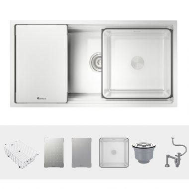 Chậu Rửa Chén 1 Hố Konox KN8644SU Dekor