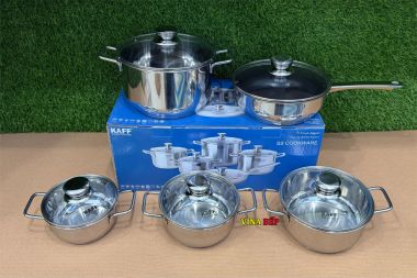 Bộ Nồi Inox Nấu Bếp từ Kaff KF-ST005FR