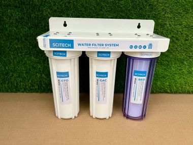 Bộ Lọc Thô 3 cấp SCITECH 10 inch