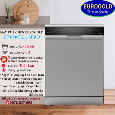 Máy Rửa Chén Eurogold EUW88TL15SPRO