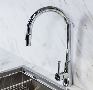 Vòi Rửa Chén Nóng Lạnh Dây Rút Grandx GXF03 Dual Spray