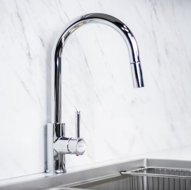 Vòi Rửa Chén Nóng Lạnh Dây Rút Grandx GXF05 Dual Spray