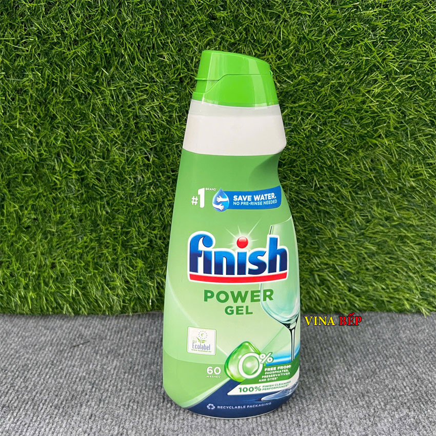 Gel Rửa Chén Finish ECO 900ml