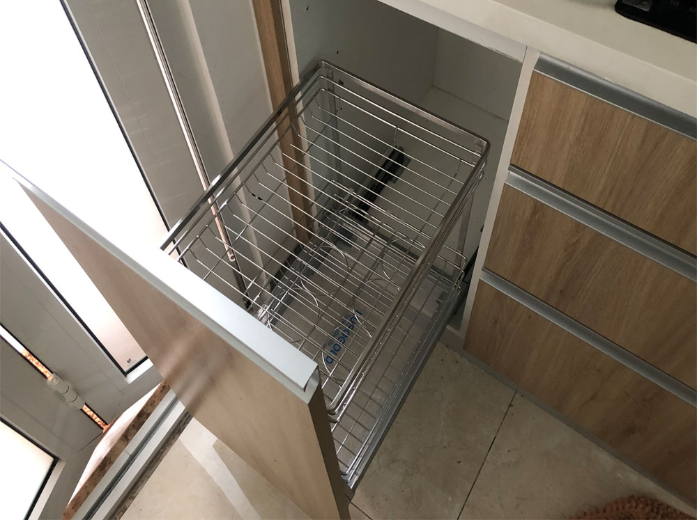 Ngăn Kéo Kệ Gia Vị Eurogold ERO30440B Inox 304