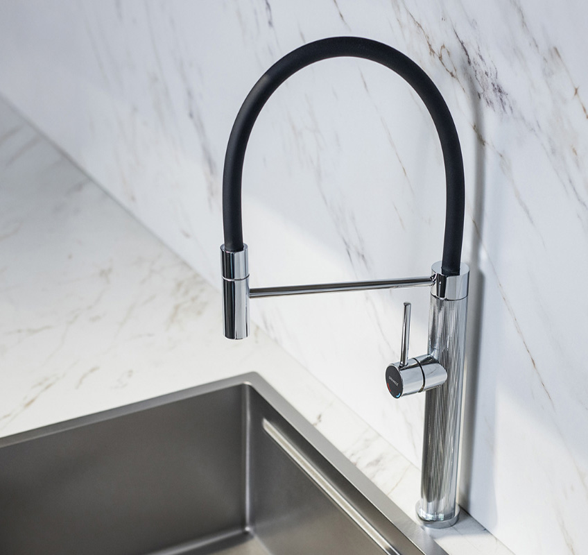 Vòi Rửa Chén Nóng Lạnh Dây Rút Grandx GXF01 Dual Spray